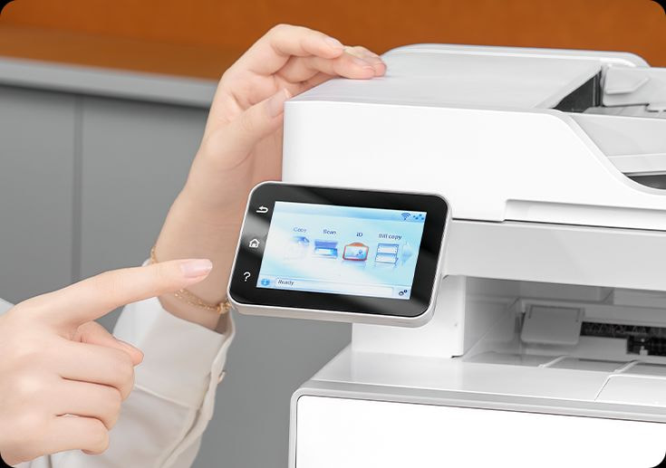 Pantum BM4302ADW Với màn hình cảm ứng 3,5 inch và khay nạp tài liệu hai mặt tự động