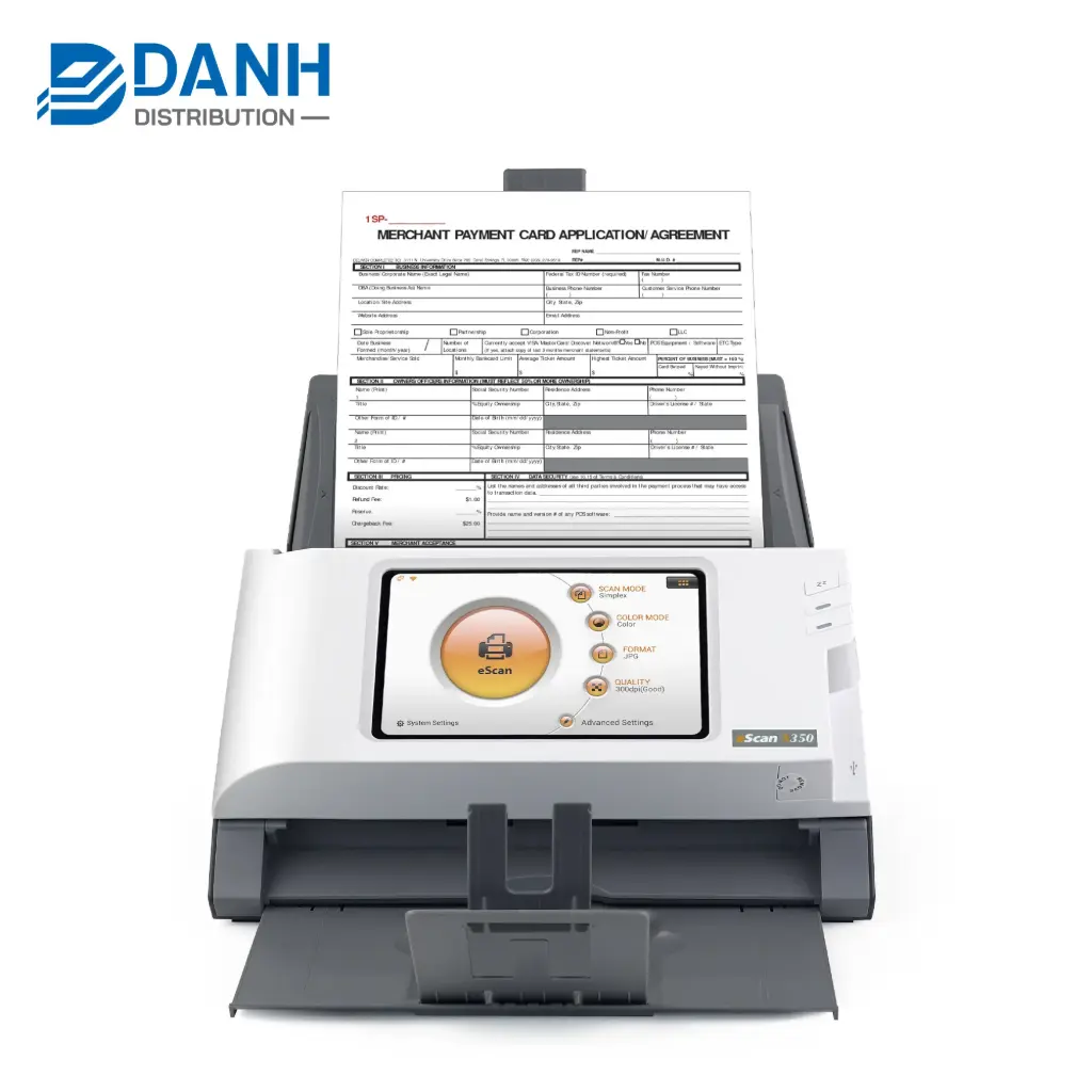 Máy quét mạng Plustek Escan A350